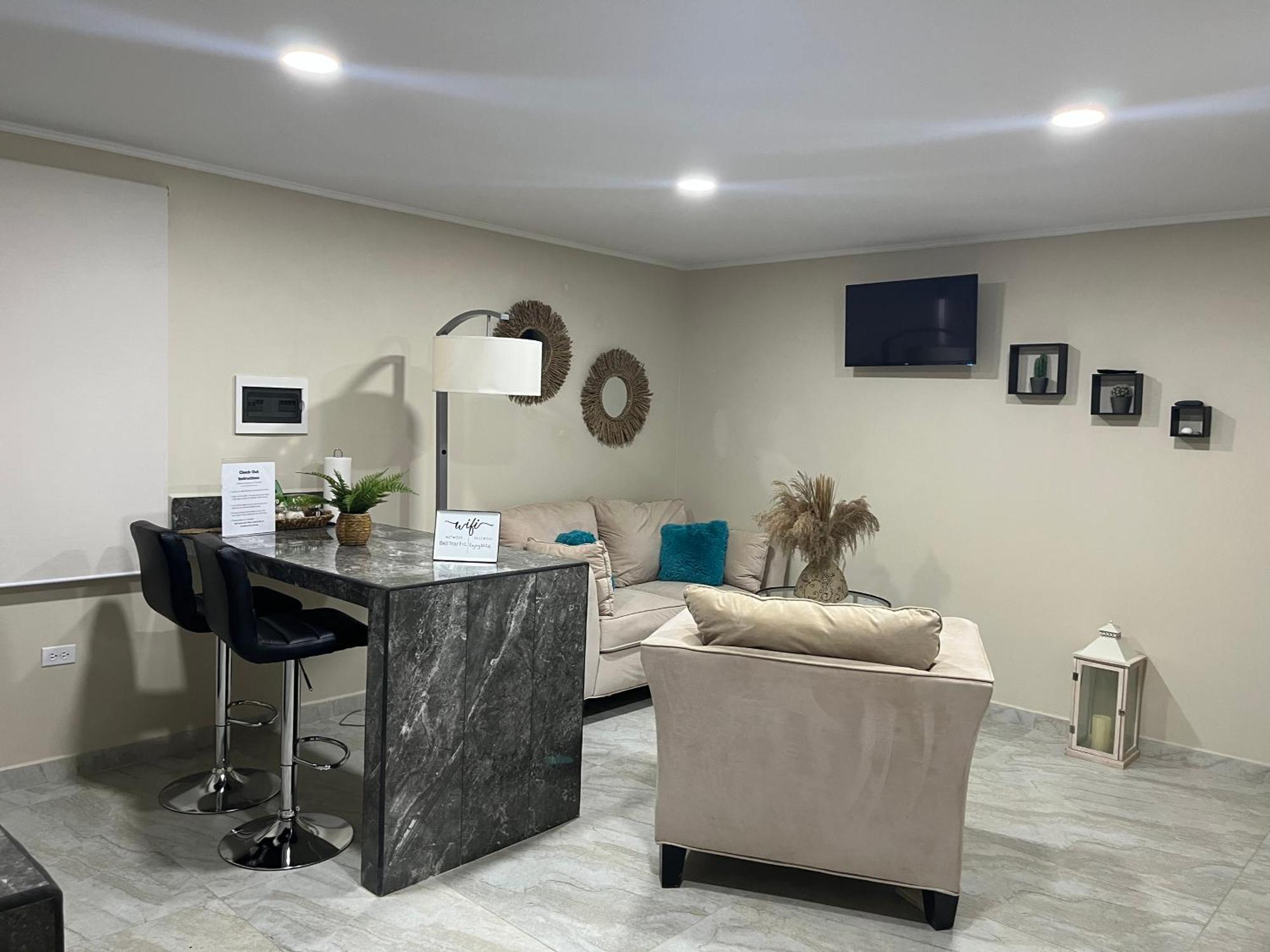 Cozy 1-Bedroom Apartment Minutes Away Drive To Mangel Halto Beach Savaneta Ngoại thất bức ảnh